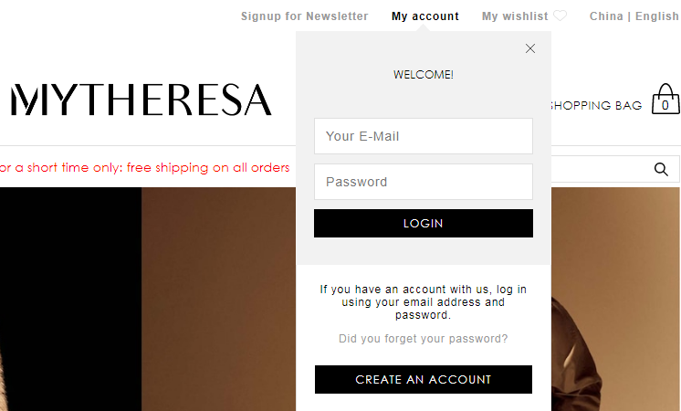 MyTheresa官網海淘支付方式有哪些?