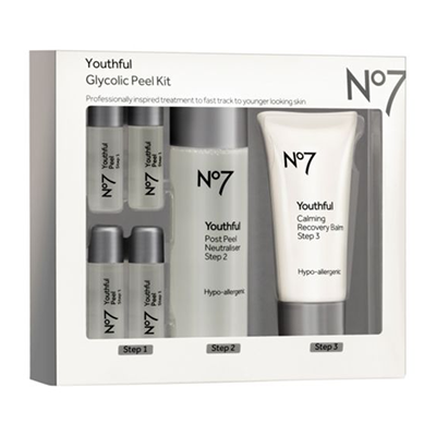 No7 Youthful Glycolic Peel Kit