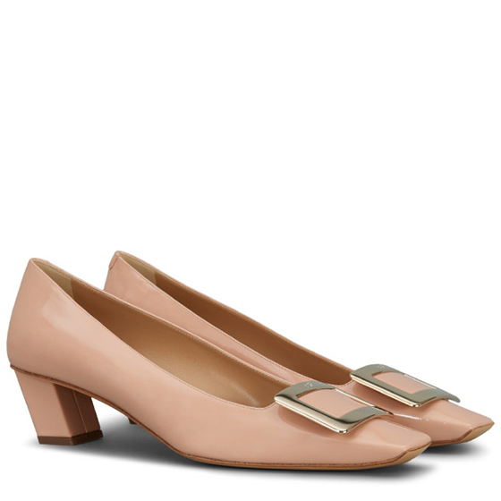 Belle Vivier Pumps in Leather