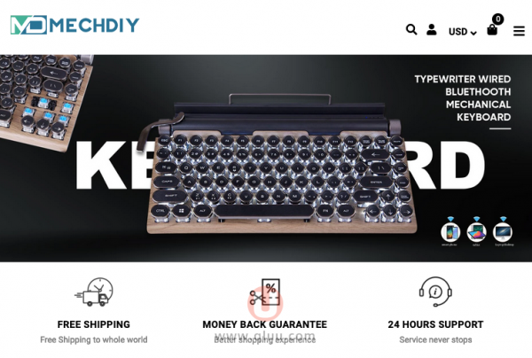 Mechdiy機械鍵盤網站