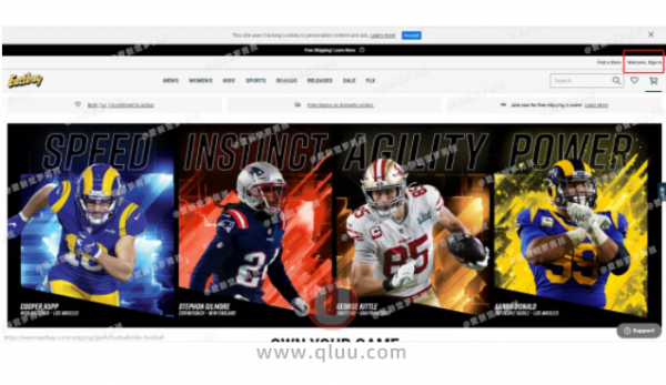 Eastbay官網(wǎng)怎么進中文版？