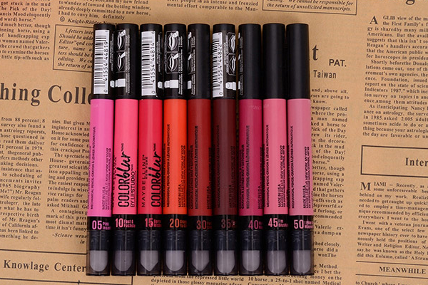 2019平價口紅排行榜10強，滋潤時尚又大牌(48起)