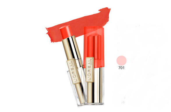 歐萊雅口紅最火顏色top8，701冰晶粉不入后悔