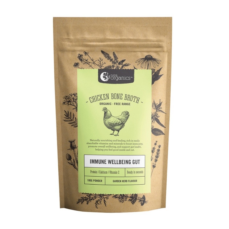 Nutra Organics 有機雞骨湯營養粉 (Garden Herb) 100g