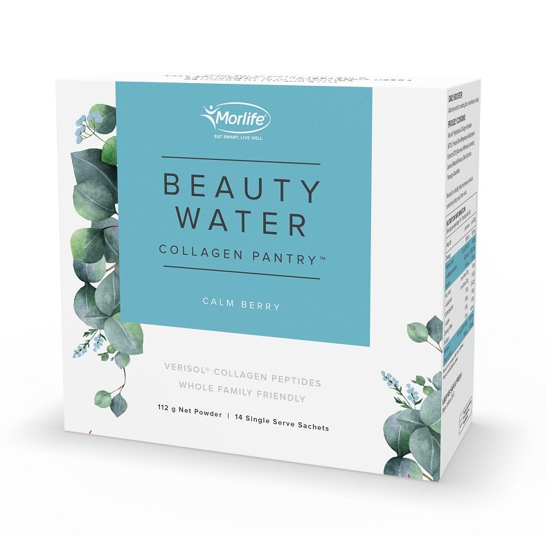 Morlife 天然維C膠原蛋白肽粉 8g X 14包 覆盆子味  凍齡抗老