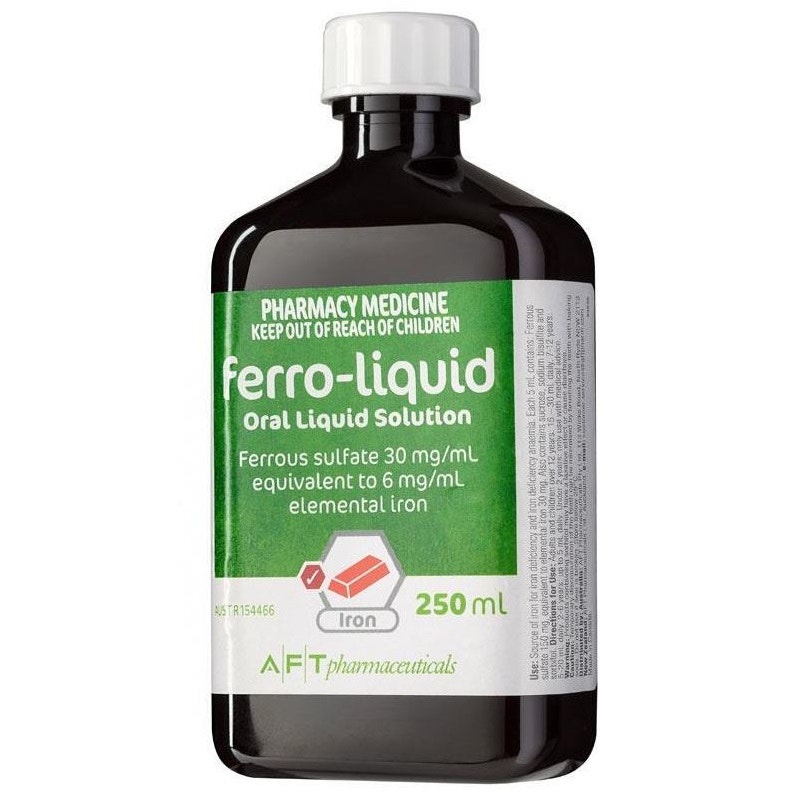 Ferro-Liquid 天然補鐵溶液 250ml （成人寶寶可用）