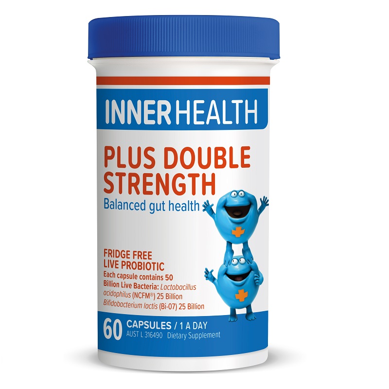 Inner Health 雙倍強(qiáng)效活性益生菌膠囊（調(diào)節(jié)腸胃增強(qiáng)免疫力）60粒