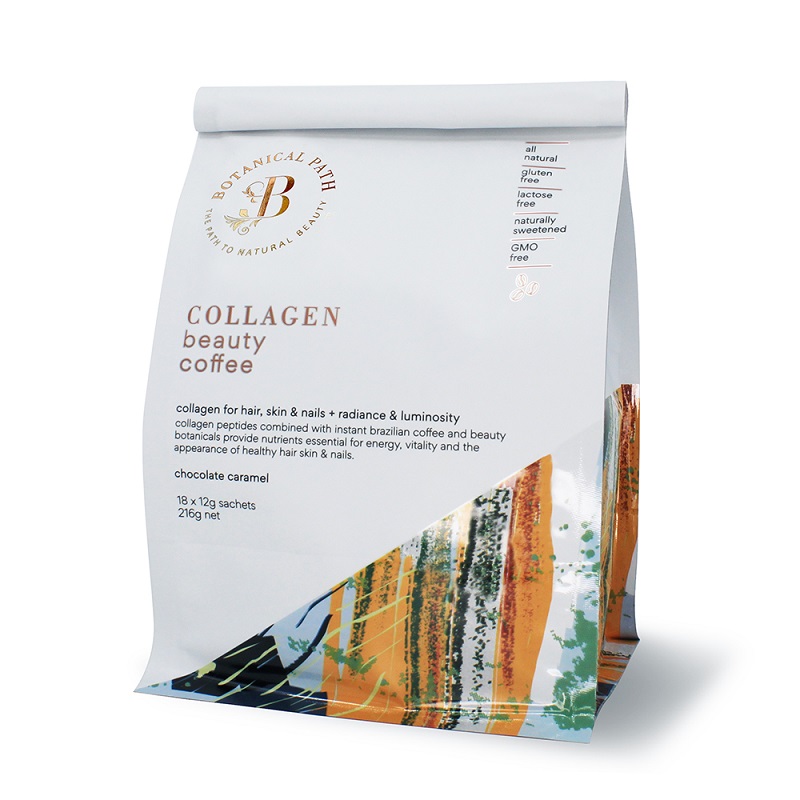 Botanical Path 植物之路 膠原蛋白美容咖啡（巧克力焦糖味）12g X 18袋