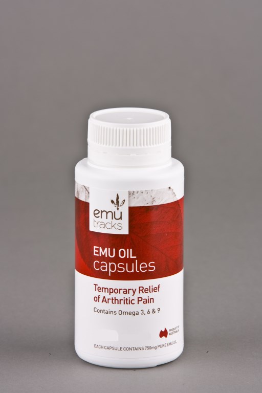 Emu Tracks 鴯鹋油膠囊 750毫g 60粒