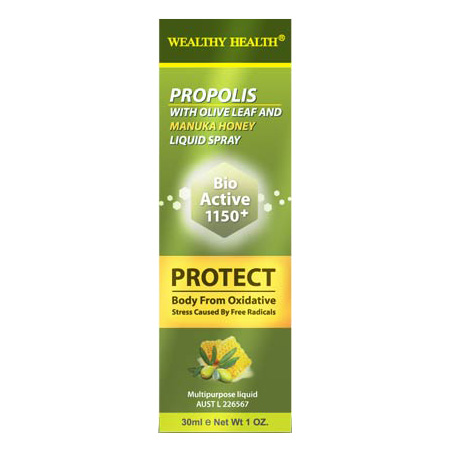 Wealthy Health 富康 麥盧卡蜂膠橄欖樹液噴劑 30ml