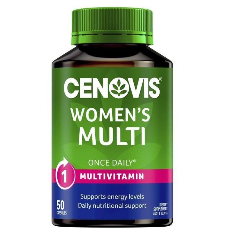 CENOVIS Once Daily女性維生素&礦物片 50片