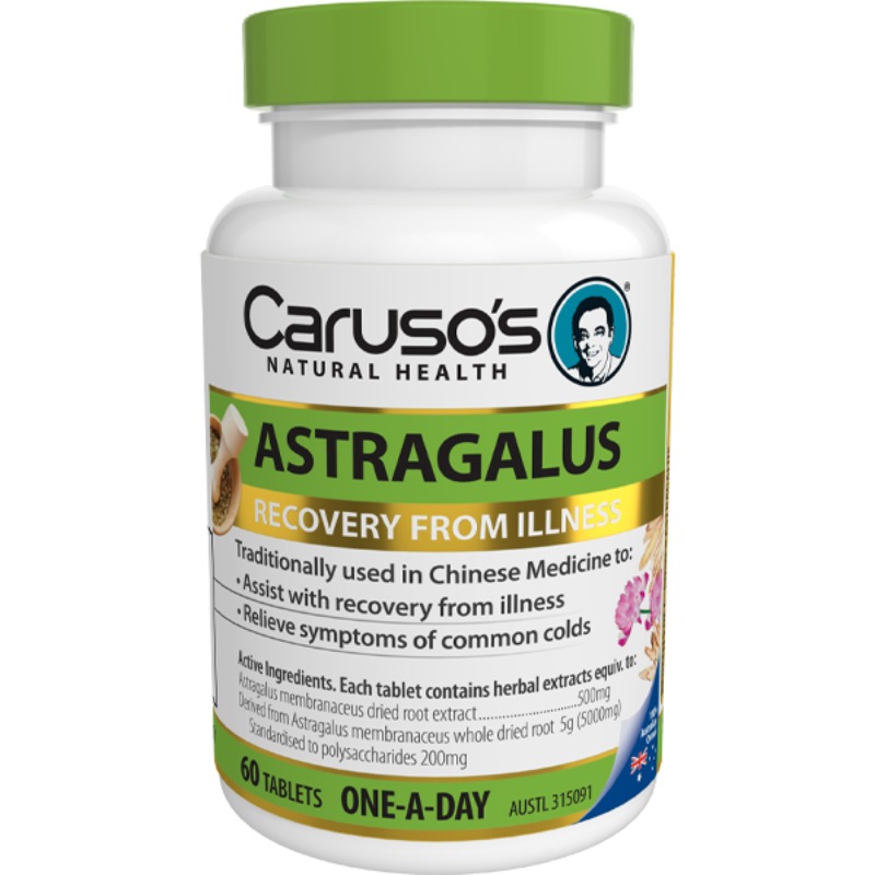 Caruso s NatUral Health 天然黃芪增強免疫營養片 60片