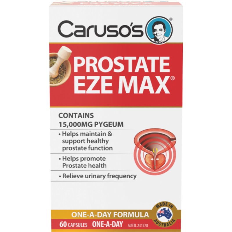 Caruso's NatUral Health 鋸棕櫚番茄紅素膠囊 60粒（保護男性泌尿道健康）