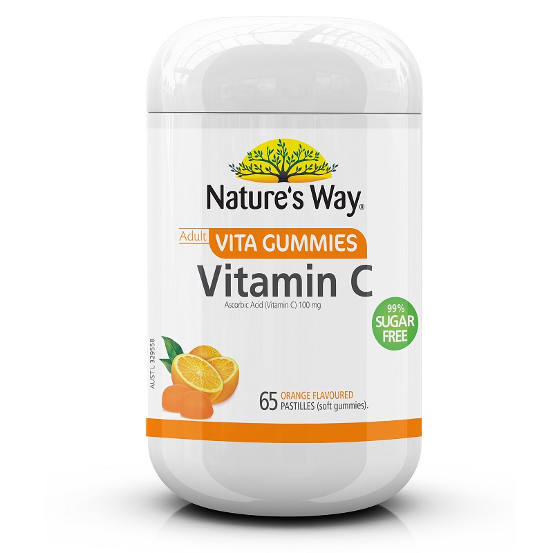 Nature s Way 佳思敏 成人維生素軟糖維生素C糖果錠劑 65粒