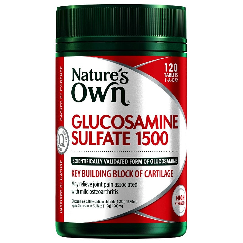 Nature's Own  1500mg氨基葡萄糖保護骨關節片 120片
