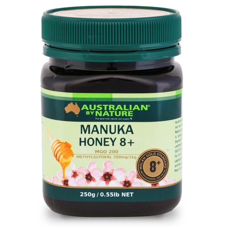 Australian By Nature 生物活性麥盧卡蜂蜜8+ 250g