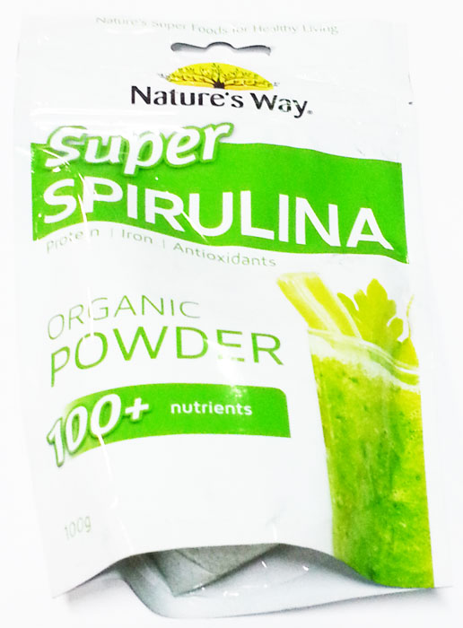 Nature s Way 佳思敏 超級(jí)螺旋藻有機(jī)粉末 100g