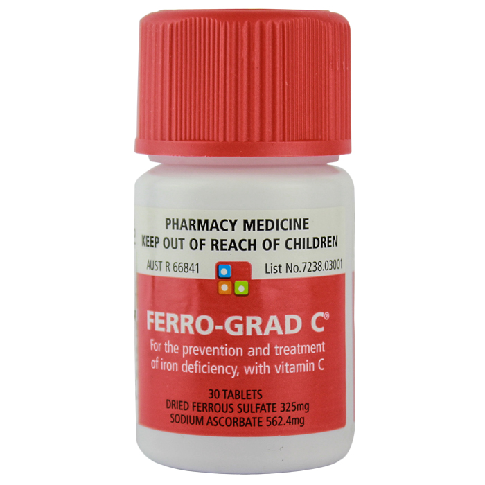 Ferro-Gradumet 鐵+維生素C片 30片