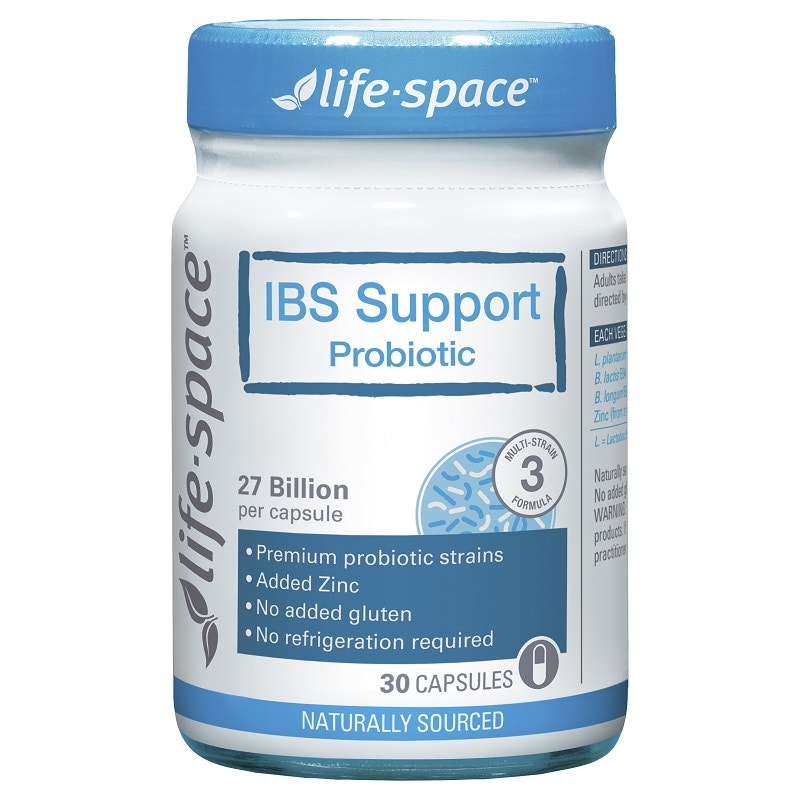Life Space IBS活性益生菌膠囊 30粒（緩解腸易激綜合征）