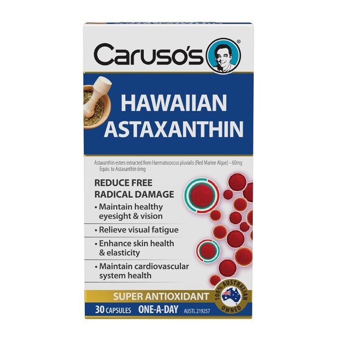 Caruso's卡盧索  夏威夷蝦青素軟膠囊 30粒 抗氧凍齡