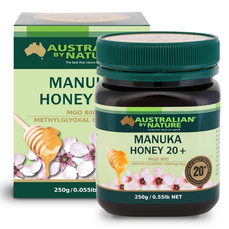 Australian By Nature 生物活性麥盧卡蜂蜜20+ 250g