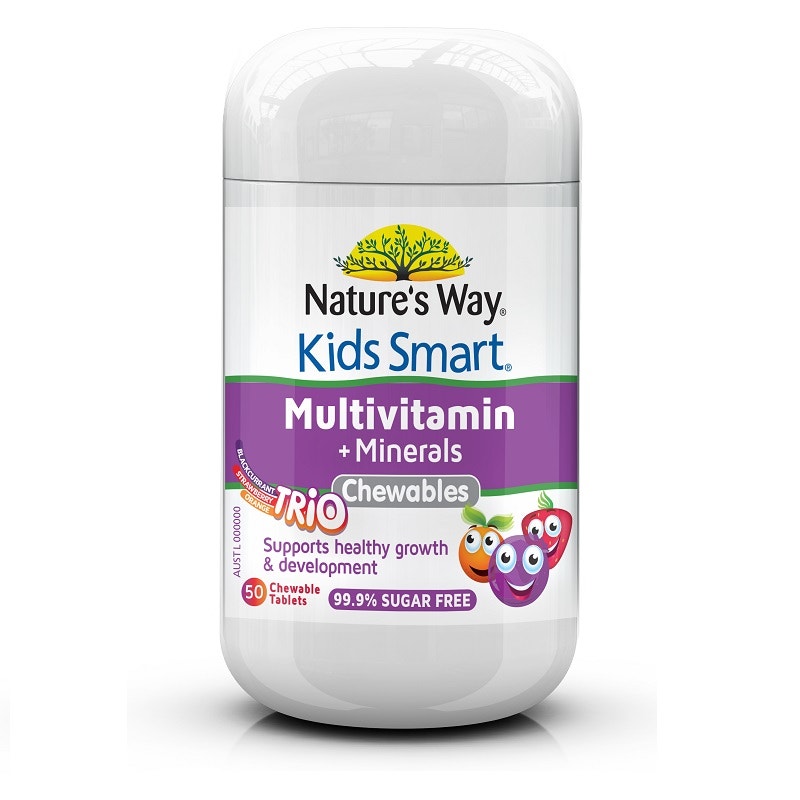 Nature s Way 佳思敏 兒童復(fù)合維生素+礦物質(zhì)咀嚼片 50片