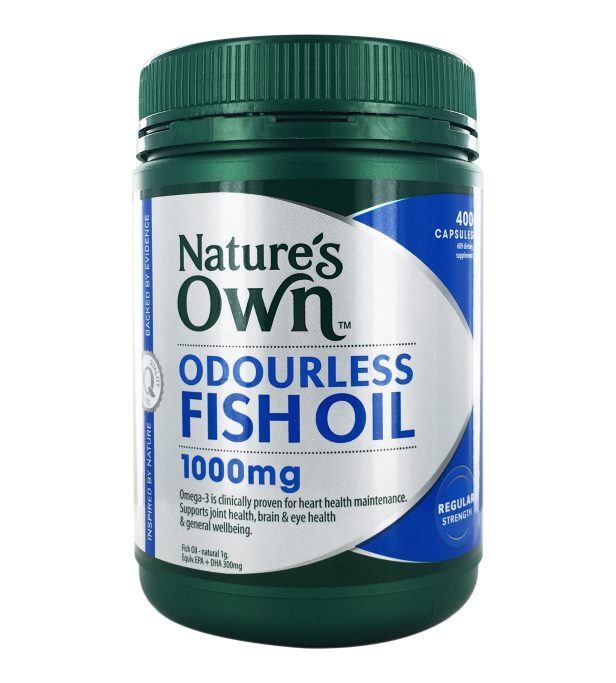 Nature's Own 無腥味深海魚油膠囊 1000mg 400粒