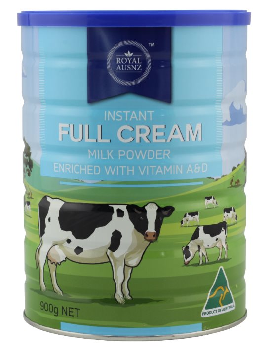 Royal AUSNZ 全脂高鈣奶粉(維生素A+D、兒童 青少年 孕婦 老年人）900g