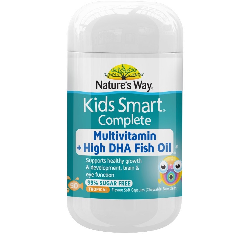 Nature's Way 佳思敏 兒童復(fù)合維生素魚油膠囊 50粒