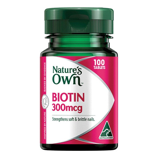 Nature s Own 生物素 100片 （頭發(fā)、皮膚保健）