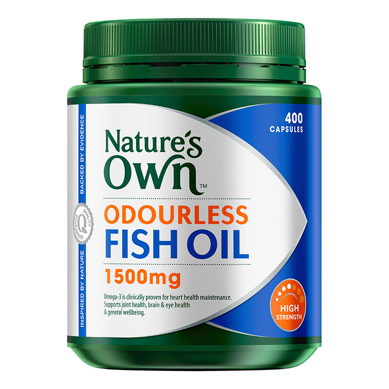 Nature's Own 高強度無腥味深海魚油膠囊 1500mg 400粒