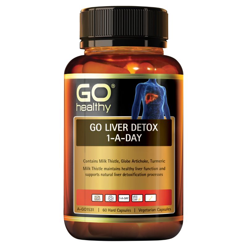Go Healthy 高之源 奶薊草肝臟排毒 護肝膠囊 60粒