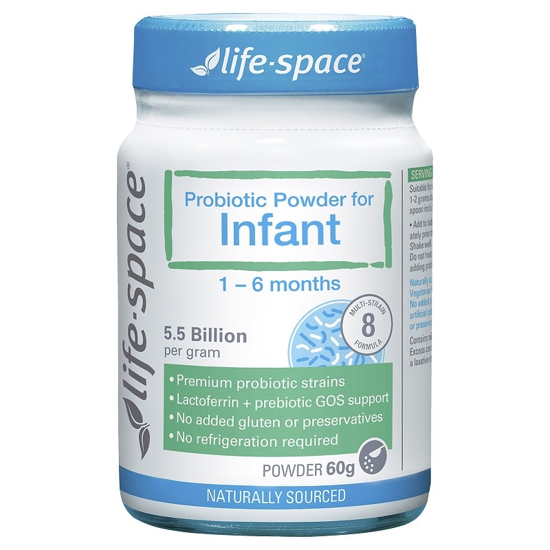 Life Space 新生兒益生菌粉 60g（1-6個(gè)月）(守護(hù)腸道提高免疫)