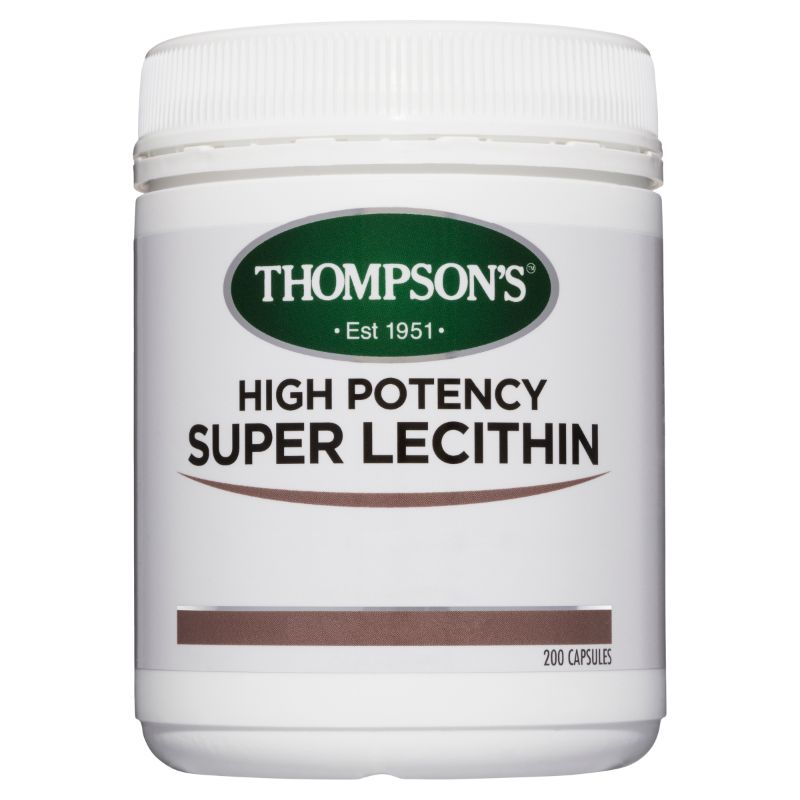 Thompson's 湯普森 超級卵磷脂膠囊 降三高 200粒