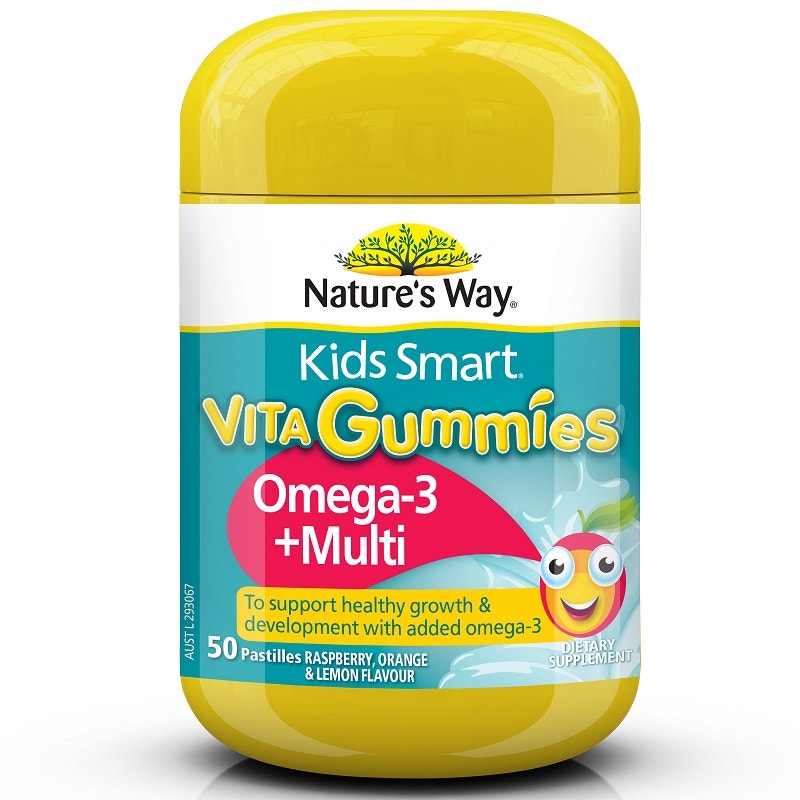 Nature's Way 佳思敏 兒童復(fù)合維生素+魚(yú)油軟糖 50粒