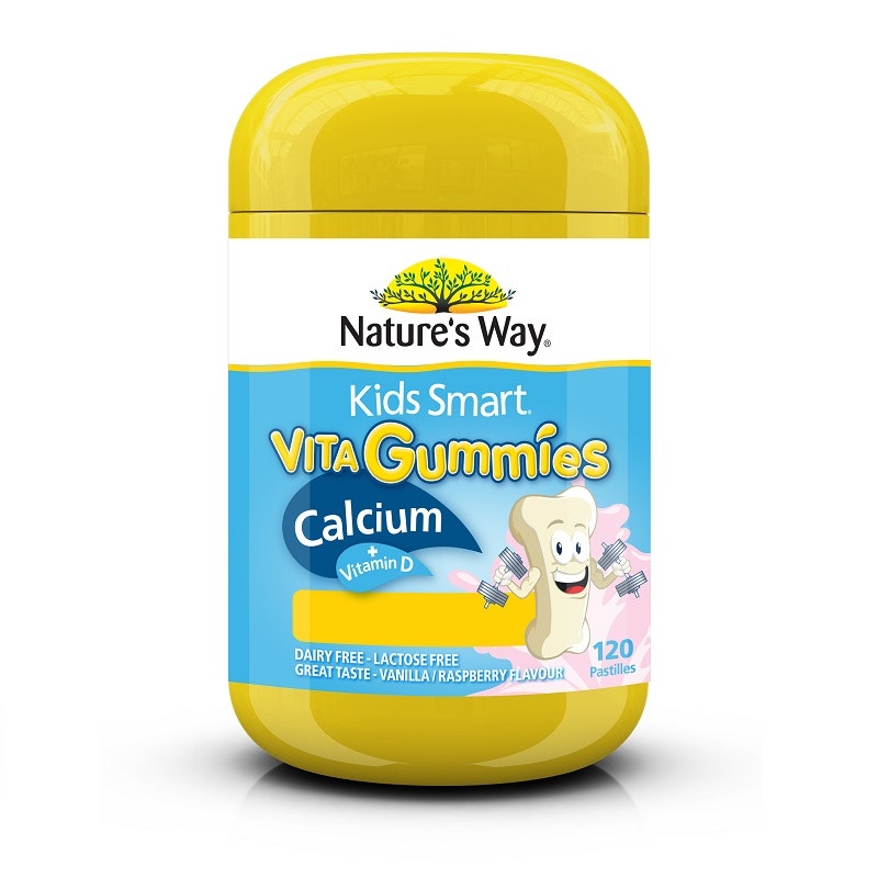 Nature's Way 佳思敏 兒童鈣元素+維生素D軟糖（強健骨骼）120粒