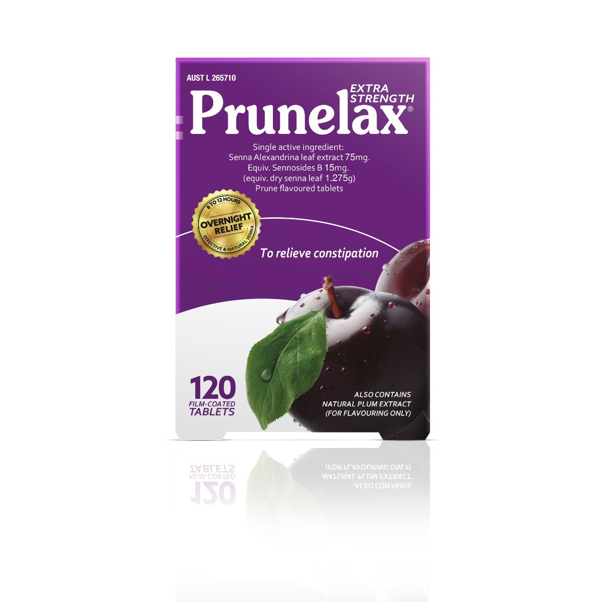 Prunelax 天然西梅提取精華片 120片 緩解便秘
