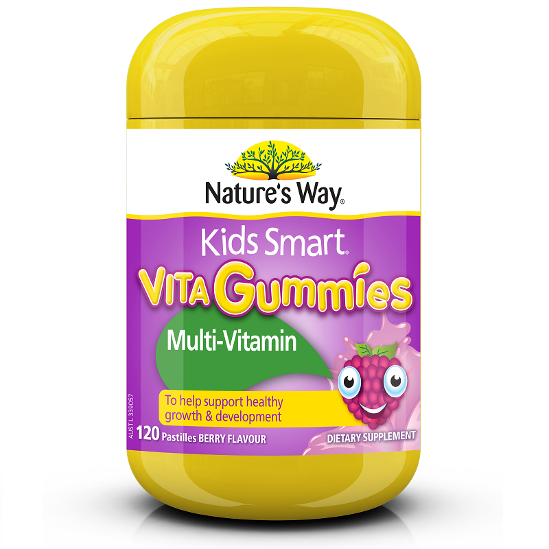 Nature's Way 佳思敏兒童復合維生素+蔬菜軟糖 120粒