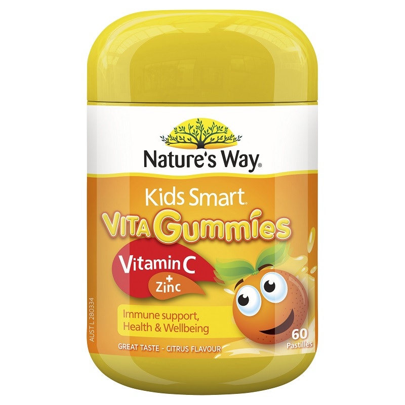 Nature's Way 佳思敏 Kids Smart兒童維生素C+鋅軟糖 60粒