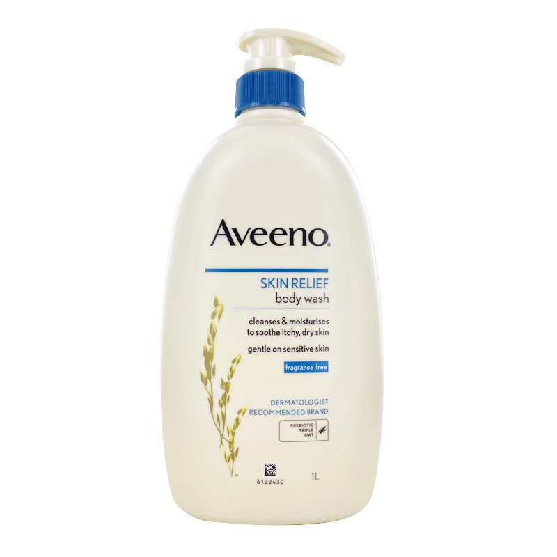 Aveeno 艾維諾 天然燕麥?zhǔn)婢徣崮坫逶∪?無香型 1L