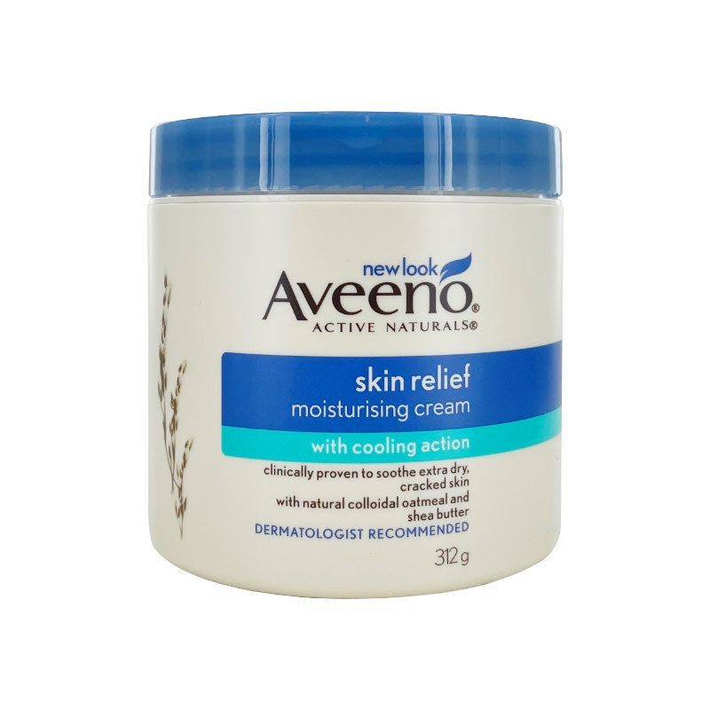 Aveeno 艾維諾燕麥皮膚舒緩保濕潤膚霜312g