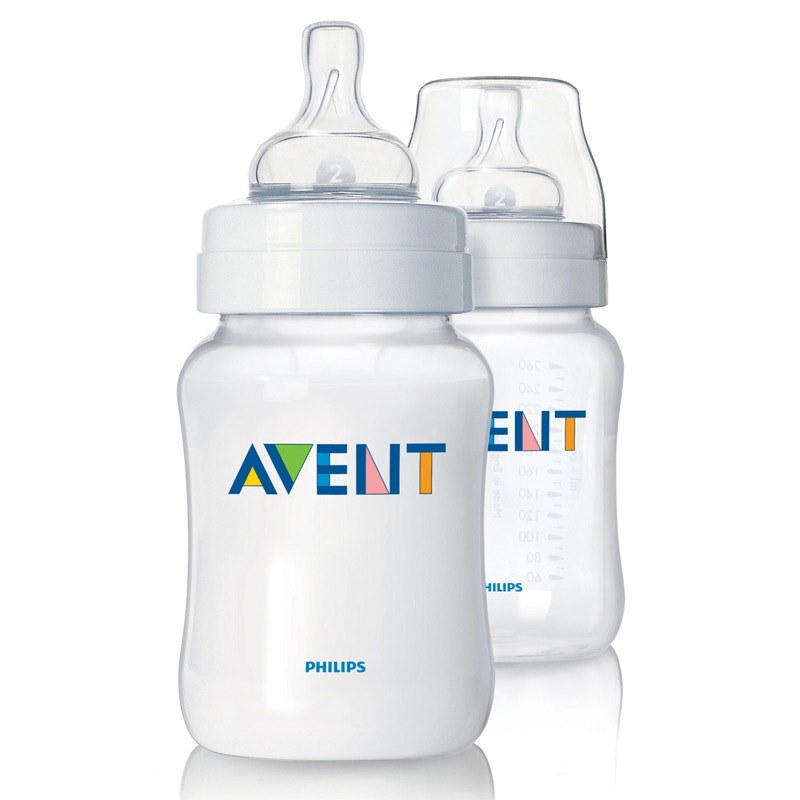 Avent 新安怡 聚丙烯奶瓶 （1m+ pp） 260ml 2個