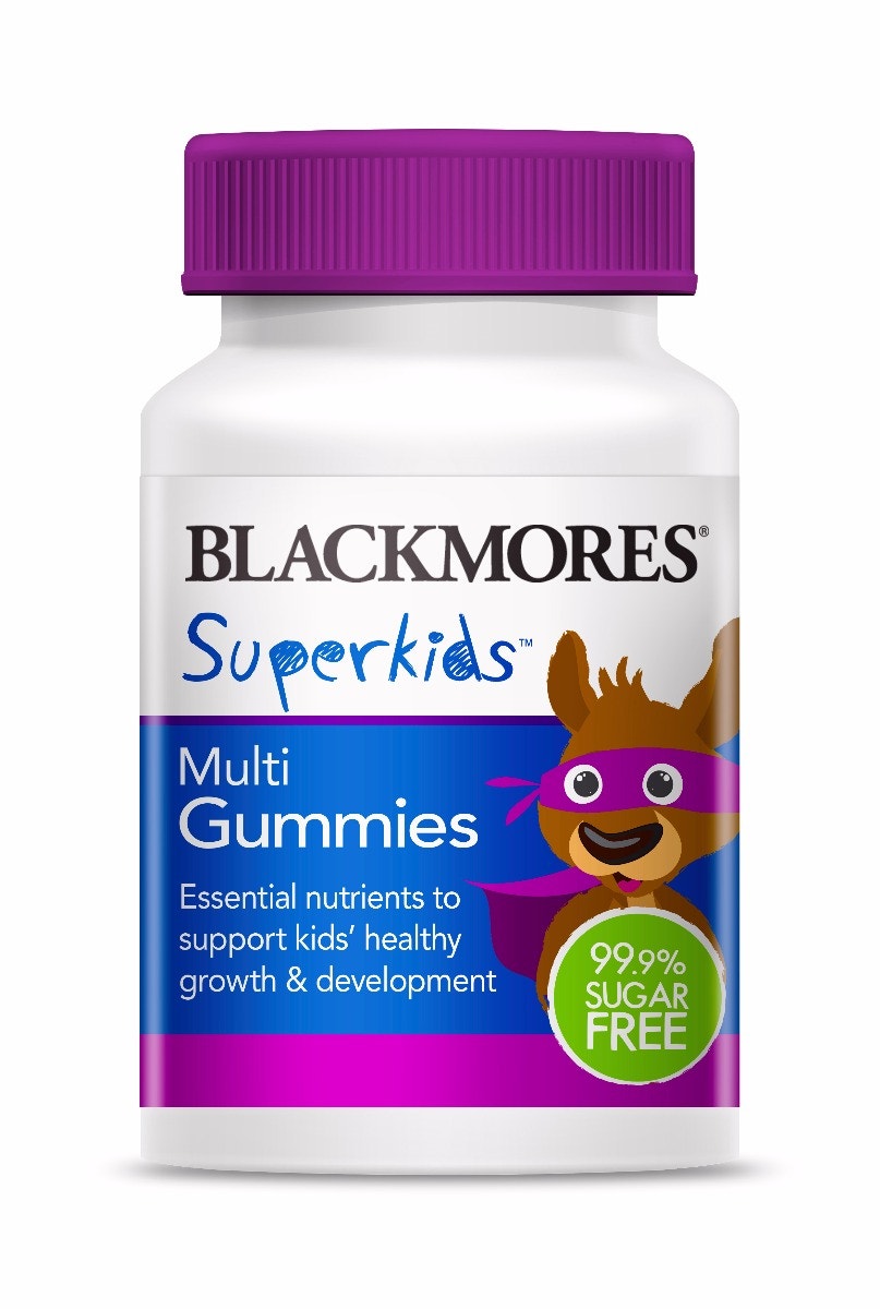 Blackmores SuperKids 兒童復合維生素軟糖 60 粒（不含人工色素 甜味劑）