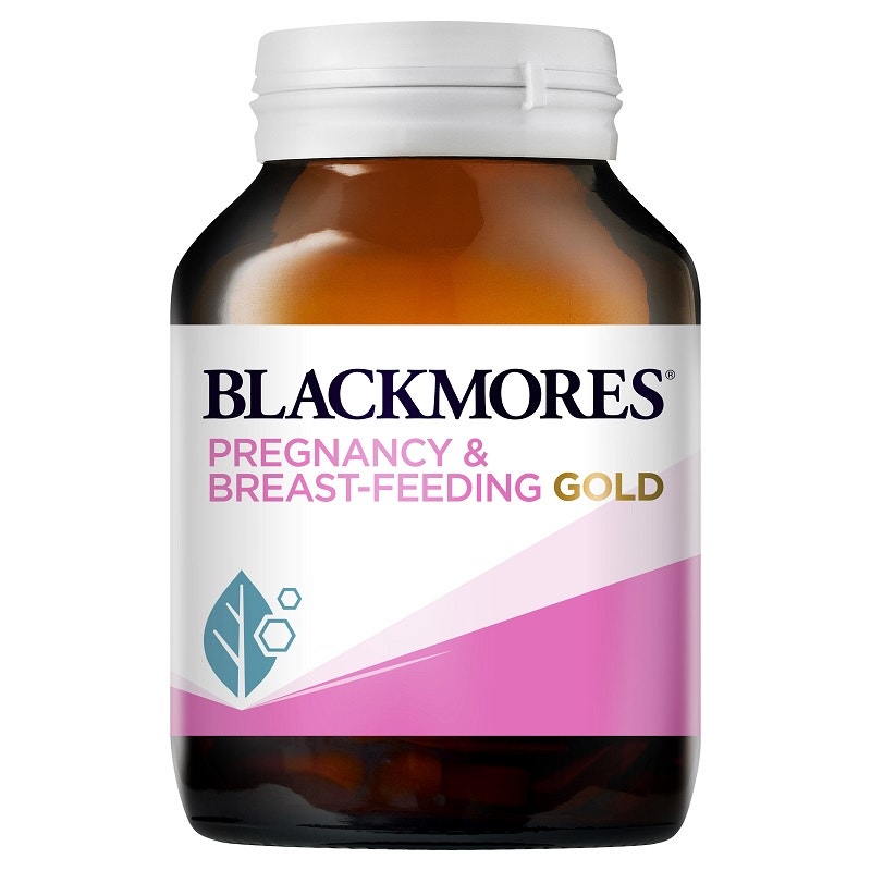 Blackmores 澳佳寶 孕期及哺乳黃金素營養膠囊 60粒