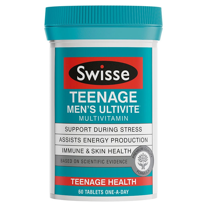 Swisse 青少年男生復合維生素片 60片