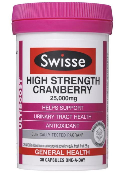 Swisse 澳洲蔓越莓精華膠囊 30片