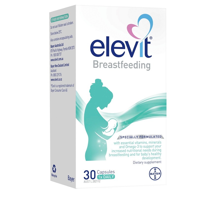 Elevit 愛樂維 母乳喂養(yǎng)期維生素 30片