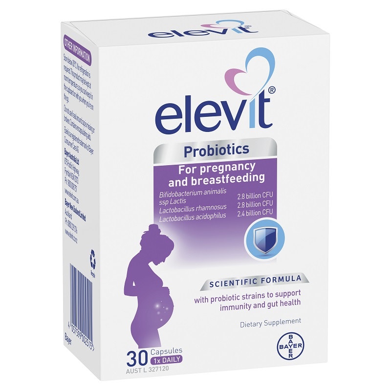 Elevit 愛樂維 益生菌口服膠囊 調(diào)理腸胃（孕期及哺乳期）30粒