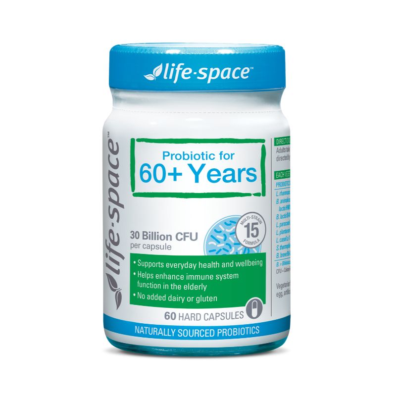 Life Space 老年人益生菌 調節腸胃免疫力 60歲以上 60粒