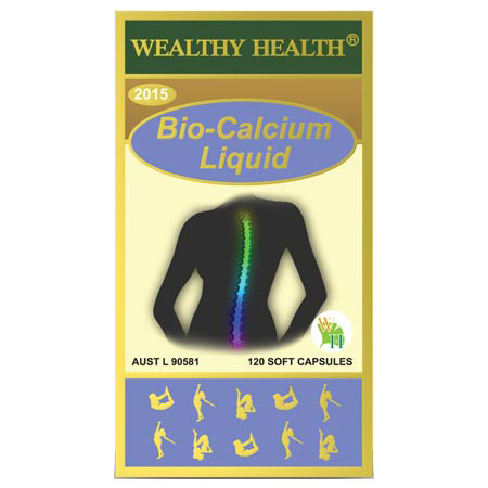 Wealthy Health 富康 生物液體鈣軟膠囊 120粒